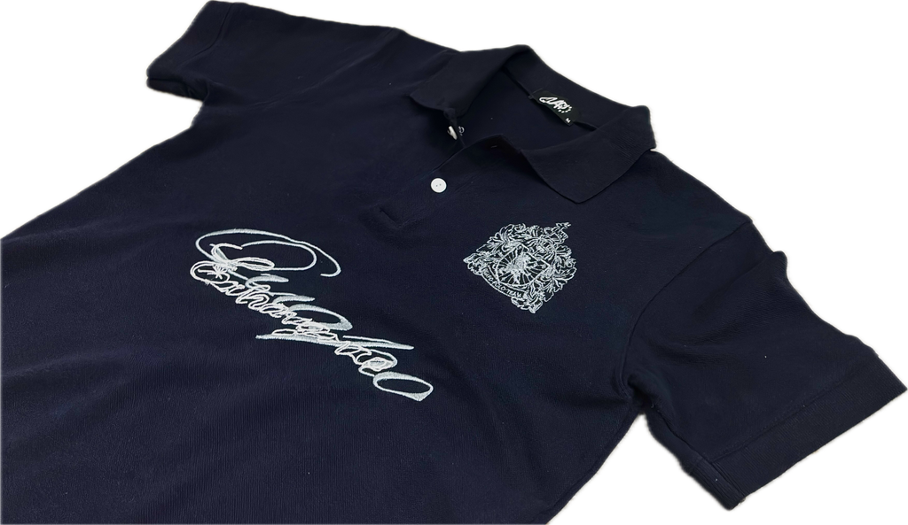 signature polo - navy
