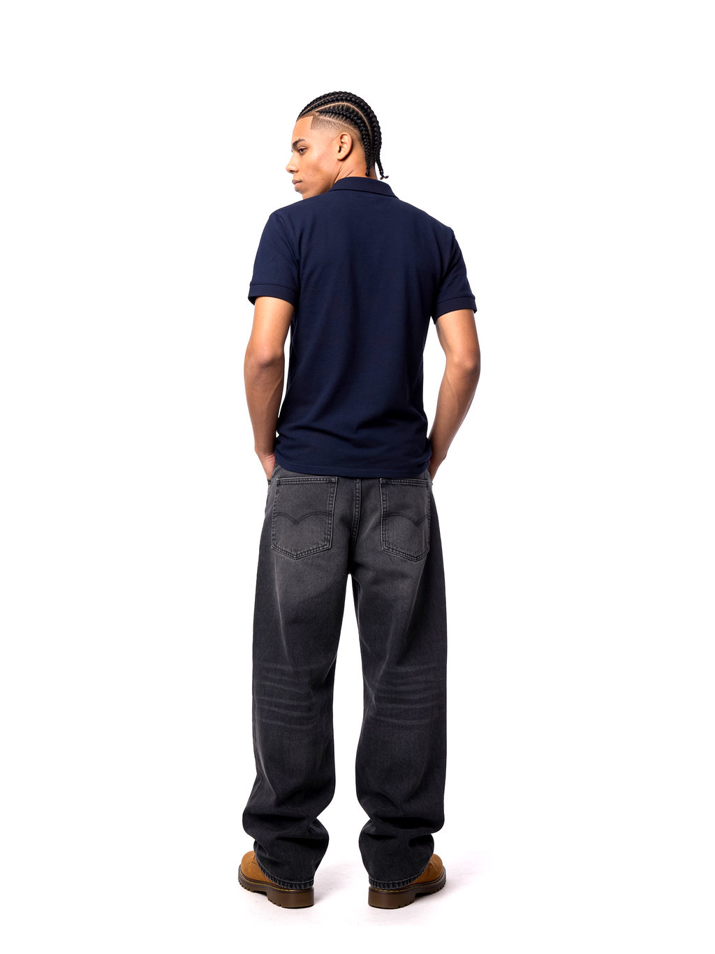 signature polo - navy