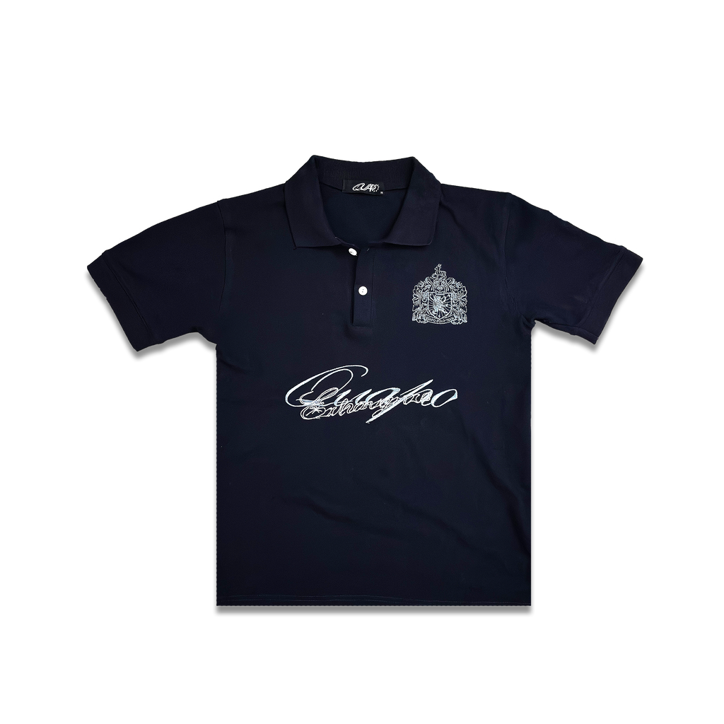 signature polo - navy