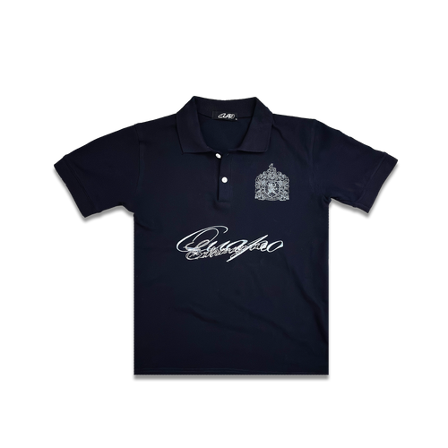 signature polo - navy